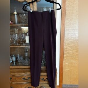 Plum dress/work pants, size 4